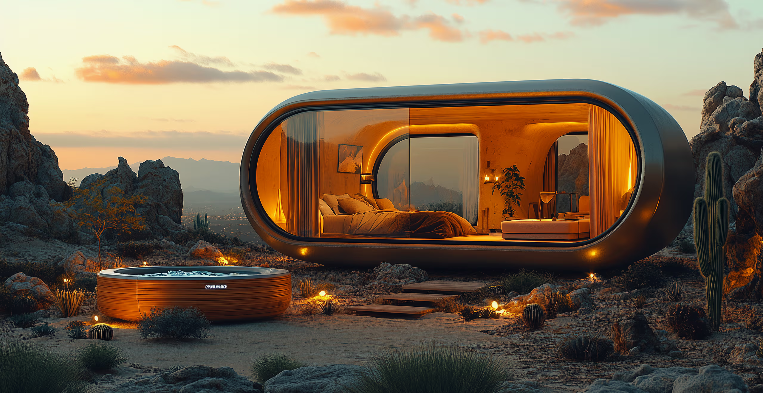Curved Horizon